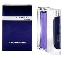 ULTRAVIOLET by Paco Rabanne for Men 3.3 / 3.4 oz EDT Cologne Spray NEW in BOX