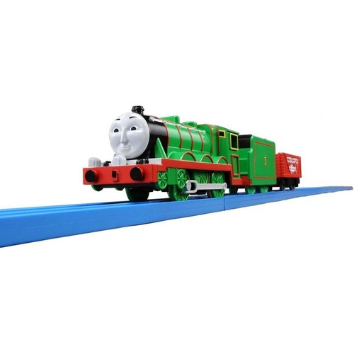 TAKARA TOMY Plarail Thomas TS-03 Henry 977803 3 Wagen Zug ab 3 Jahren CG Gesicht | Condition: Gebraucht