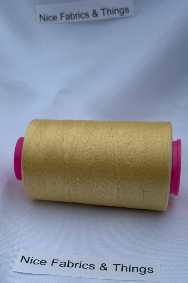 50 Spools - Yellow A008 Multi Purpose Sewing Thread - Image 2 of 3