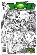 DC Comics ION GUARDIAN OF THE UNIVERSE #1 second printing sketch cover