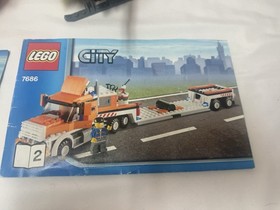 LEGO CITY: Helicopter Transporter (7686) 99% Complete