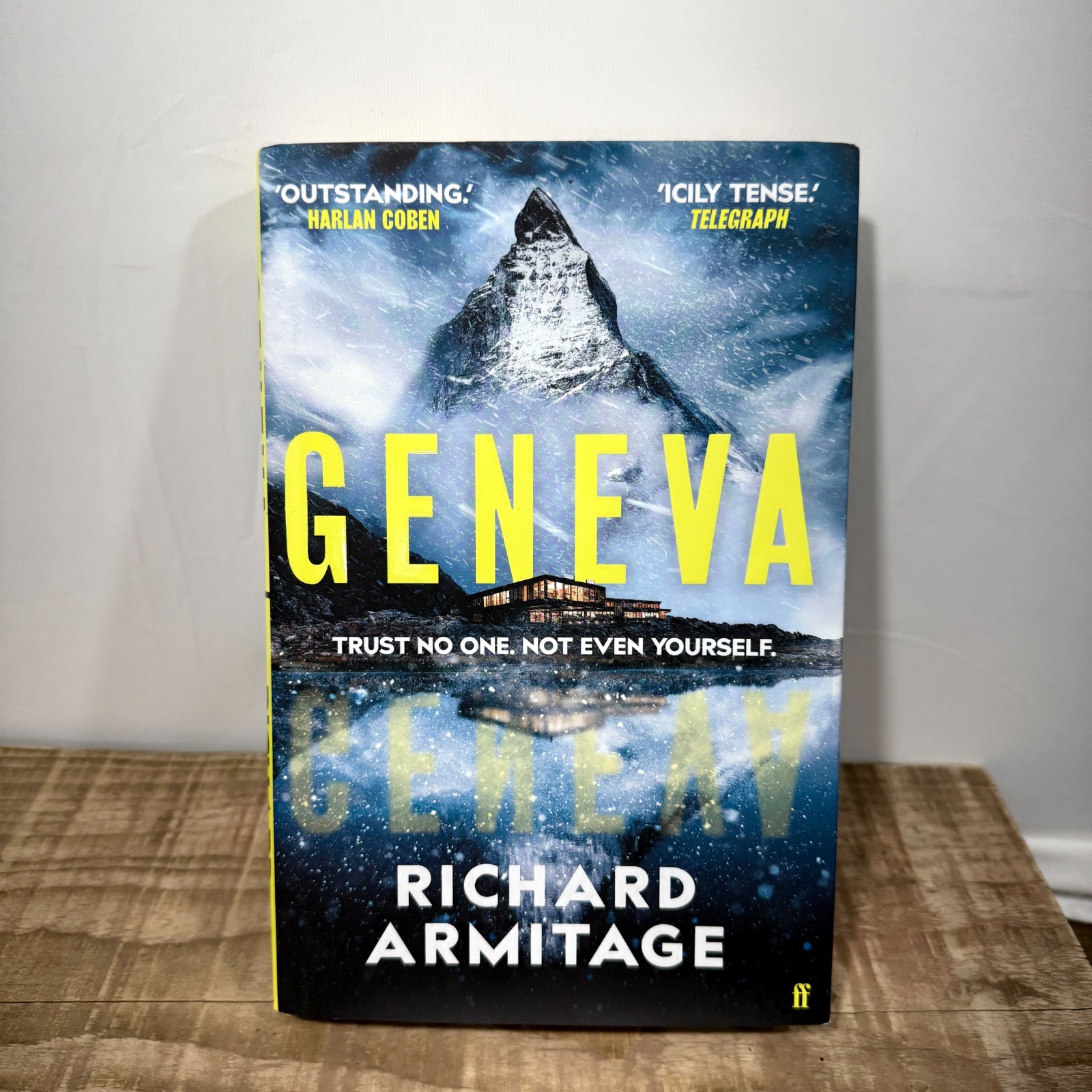 Richard Armitage - Geneva - Signed First Edition Hardback