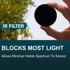Infrarot IR Filter 720nm Pass X Ray für DSLR Kamera Objektiv Spezialeffekte