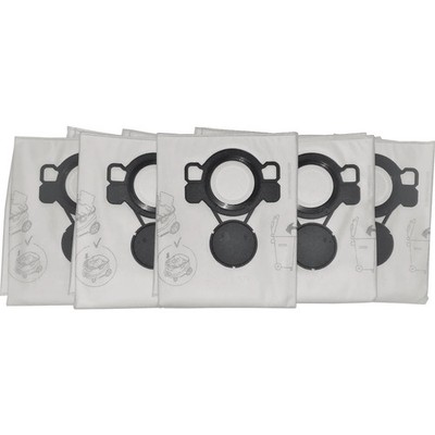Nilfisk Attix 33/44/VHS40 Fleece Filter Bags 5-Pack