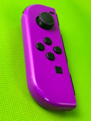 Nintendo Switch Joy Con Joycon controller Left Neon Purple 