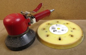 ND NATIONAL DETROIT USA 900 8" PNEUMANTIC DUAL ACTION ORBITAL AIR SANDER - VIDEO