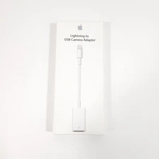 Genuine Apple MD821ZMA Lightning to USB Camera Adapter White New Sealed 
