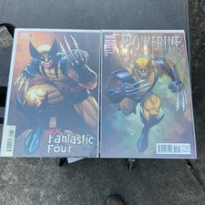 Marvel Wolverine #302 (2012) Jason Aaron Art Adams Variant Direct + New FF #1