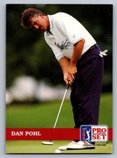 1992 PRO SET GOLF CARD #2 DAN POHL