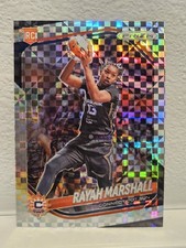 2025 Panini Prizm WNBA Rayah Marshall X-Fractor Prizm RC #47 Connecticut Sun