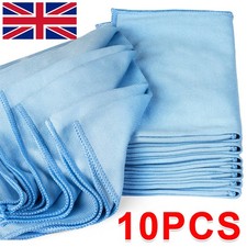 10PCS Professional Microfibre Glass Cleaning Cloth – Streak Free Towel 40×40CM