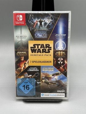 Star Wars Heritage Pack 7 Spieleklassiker Neu - Nintendo Switch