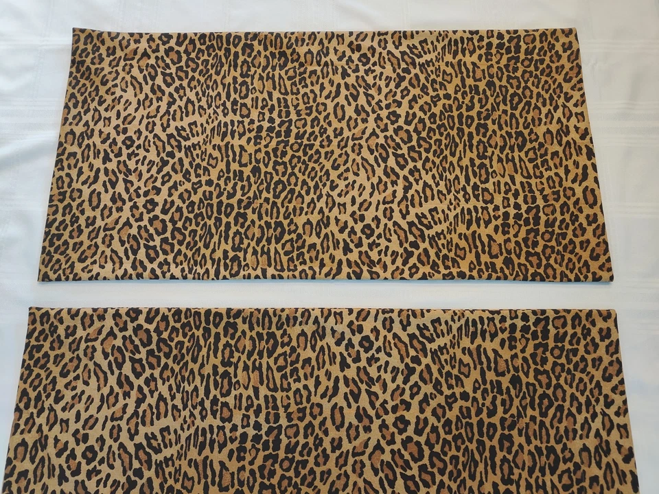 Ralph Lauren ARAGON Leopardo Ginebra Galahad 2 REY Fundas de Almohada ¡Nuevas! Foto 3 de 4