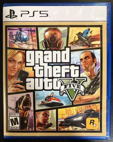 Grand Theft Auto V (PlayStation 5 PS5, 2022)