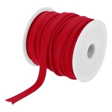 Piping Cord Trim 20 Yards 1/2 Inch Piping Tape for Sewing DIY, Dark Red