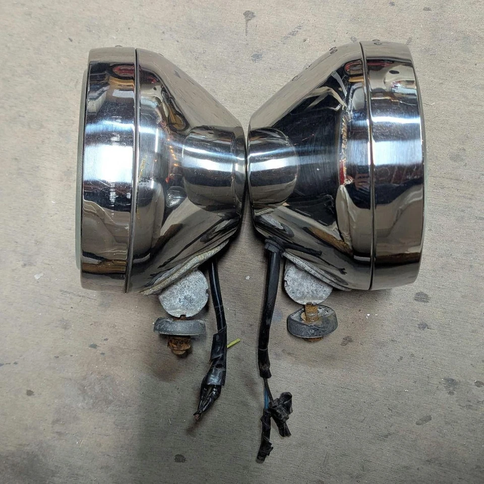 Cibie H4 Fog Lights Vintage Original Classic Car Driving Lamps H4 Bulb Fog Beam - Imagem 3 de 4