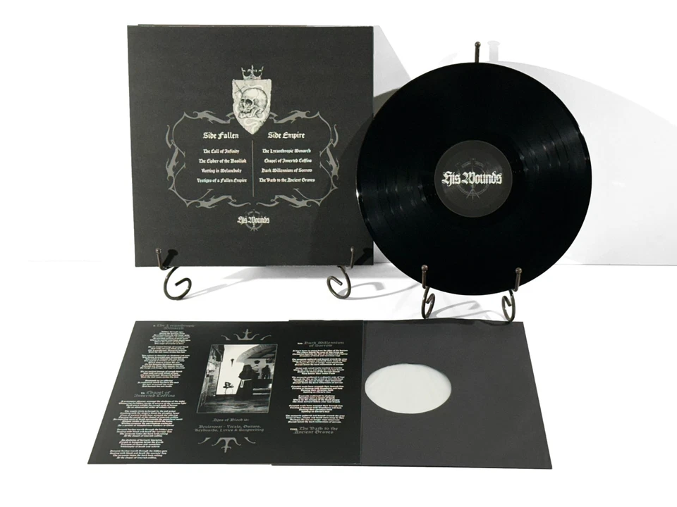 AGES OF BLOOD Vestiges Of A Fallen Empire LP Black Vinyl Wampyric Rites Foto 3 de 3