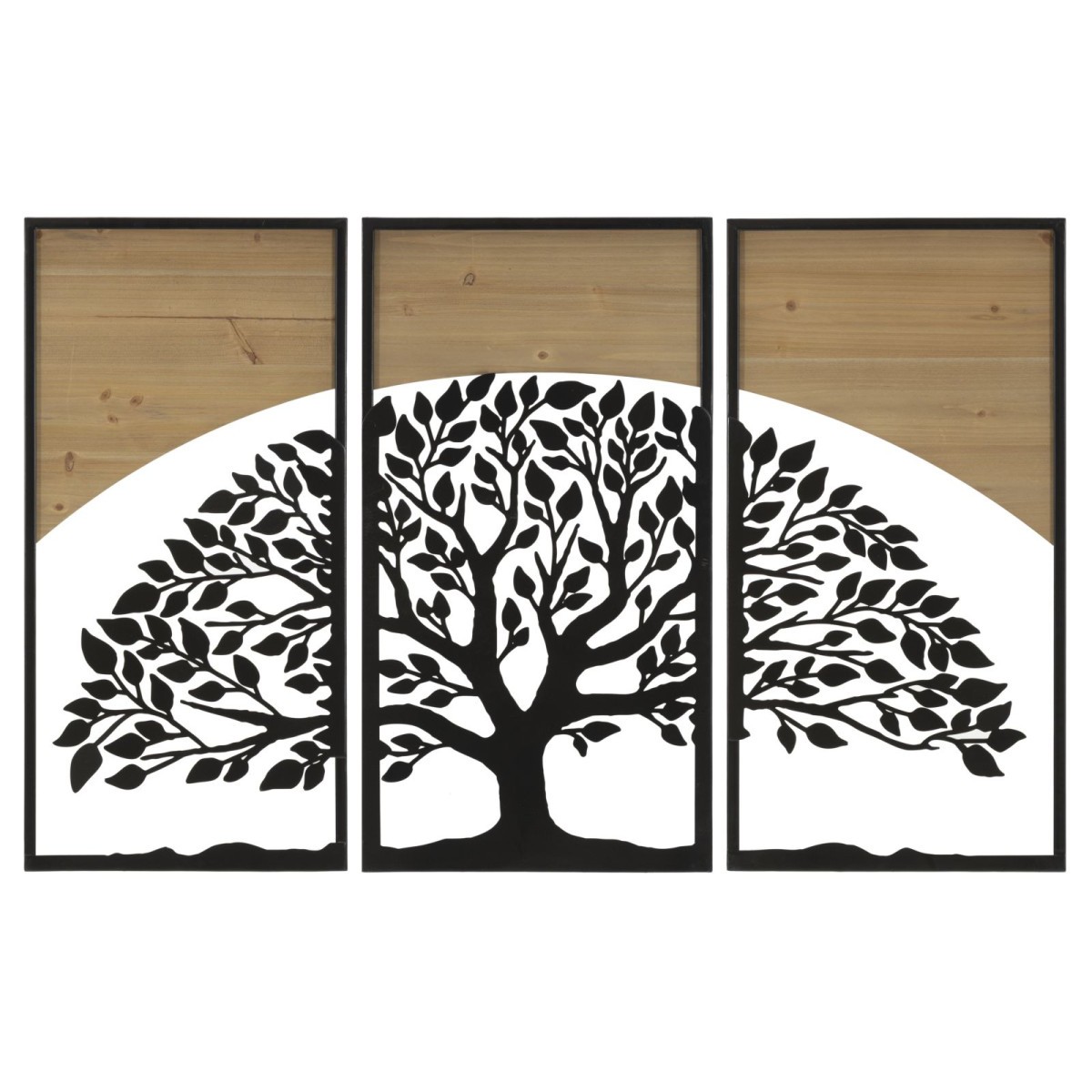 Décoration murale Arc lot de 3 cadres 105cm pour habiller un grand mur vide facilement et sans effort