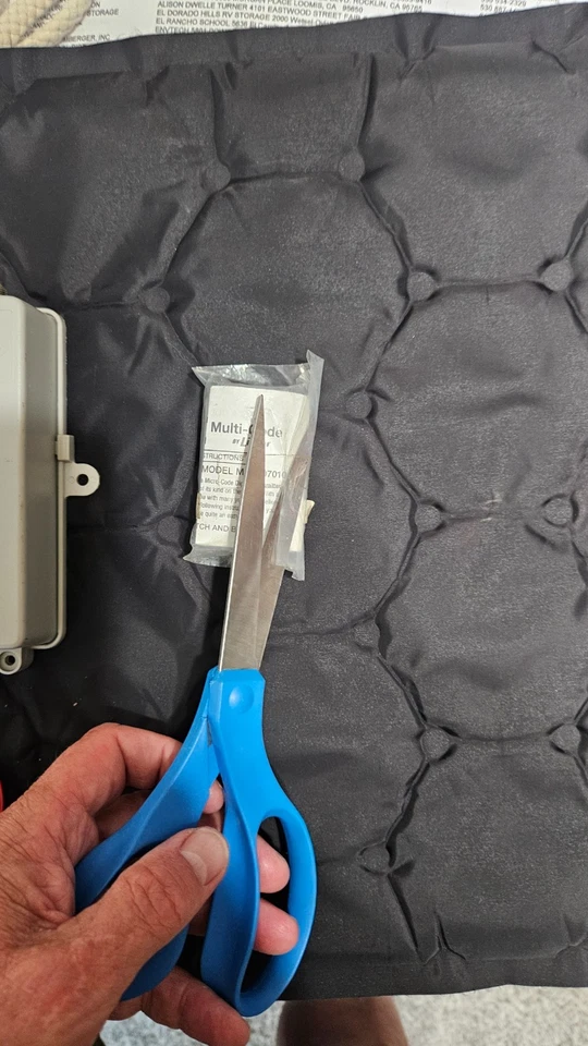 Multi-Code 1099Receiver 109950, AND  Multi-Code 307010 Mini Transmitter - Image 3 of 4