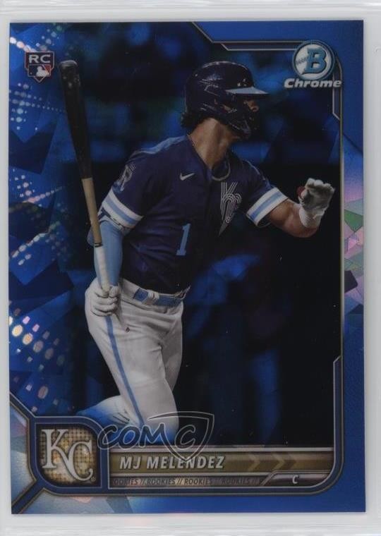 2022 Bowman Chrome Sapphire Edition MJ Melendez #25 11vc
