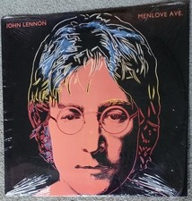 12" vinyl LP-'MENLOVE AVE.' by John Lennon.
