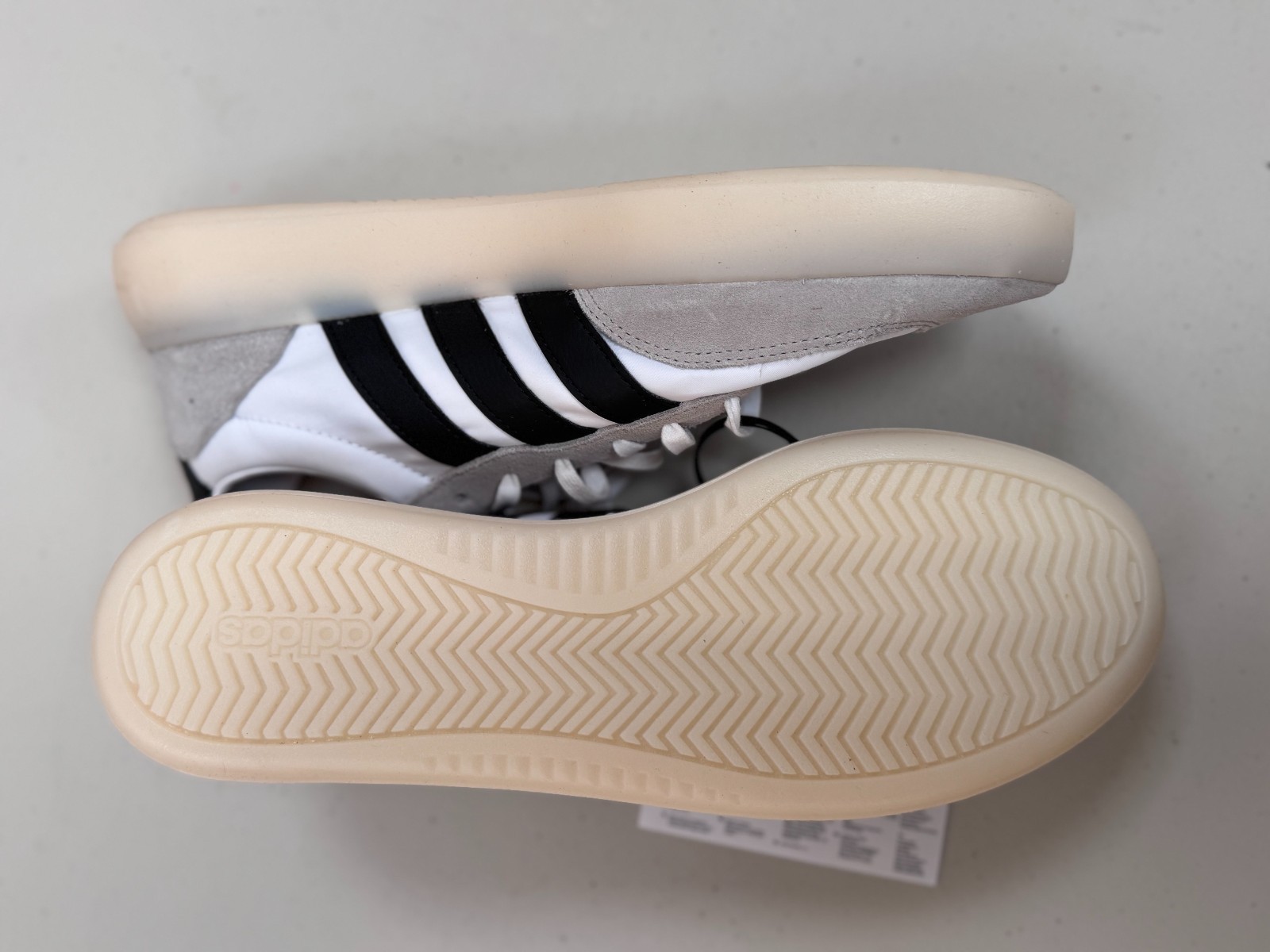 Adidas Barreda Decode Trainers UK 11 EU 46 White Grey Black Retro JI2315 image 6