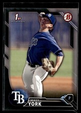 2016 Bowman Draft #BD-119 Mikey York Silver Border #/499