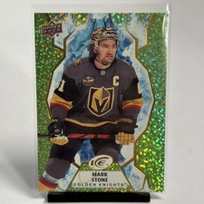 2021-22 Upper Deck Ice #28 Mark Stone Green Parallel NM Card Golden Knights