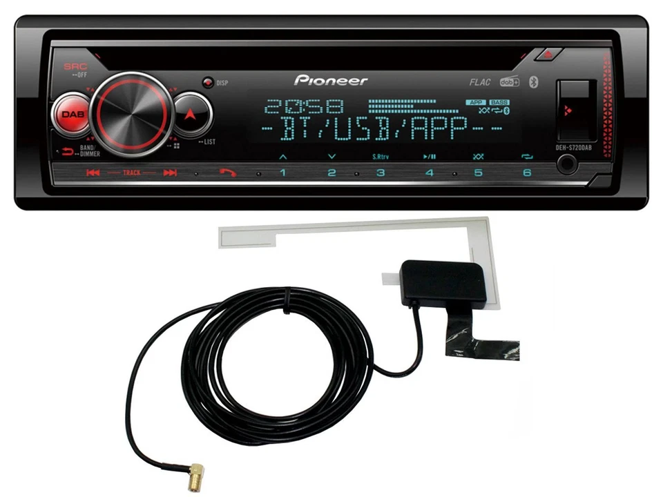 Pioneer DAB CD MP3 USB Bluetooth Autoradio für Mini (ab 2003, MOST) - Bild 2 von 4