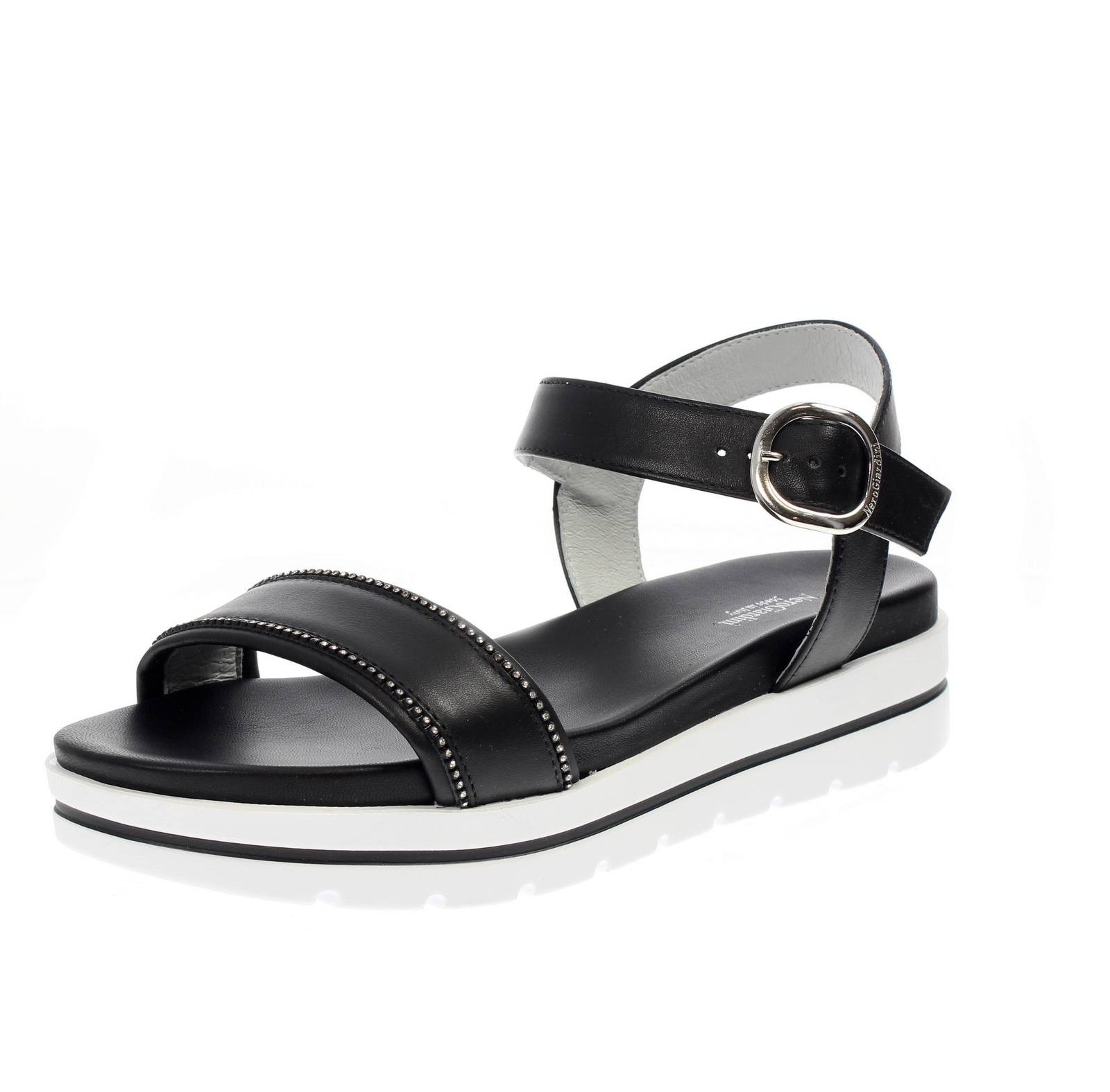 Плато Сандали Нероджардини в Пелле Неро - Талья 35 [22,3 см] Скарпе Донна