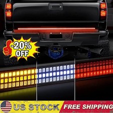 LED Tailgate Light Bar 60" Triple Row 5-Function Strip for Pickup Trailer SUV US