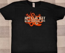 Apollo Bay Music Festival (2012) Navy T-shirt- Size XL Official Merchandise*RARE