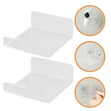 2 Pcs Wall Shelf No Drill for Projector Mount Bracket Floating Shelves
