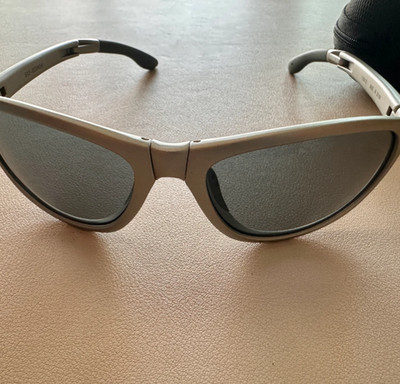 Montbell Trekking Glasses Silver Metallic, Light Grey (100% Authentic) / FAST