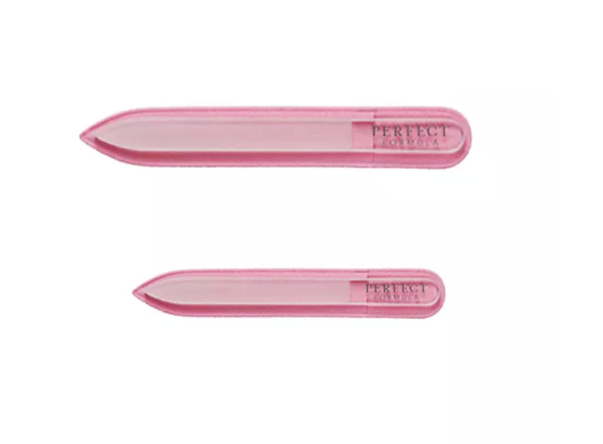 Perfect Formula Set of 2 Crystal Nail Files