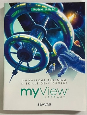myView Literacy Student Interactive Grade 4 Units 1-2 (NEW, SHIPS FREE)