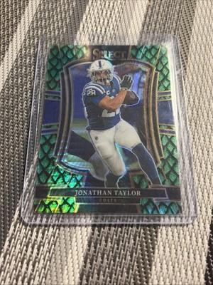 2025 Panini Select - Premier Level Jonathan Taylor #132 Dragon Scale /50