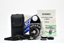  MINT Sekonic Studio Deluxe III L-398A Light Meter Exposure Meter From JAPAN