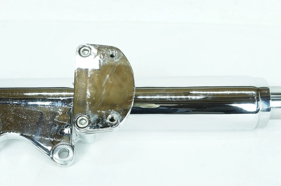 Harley Touring Electra Glide 1999 clásica OEM horquilla delantera derecha 1 tubo de pierna deslizante Foto 3 de 4