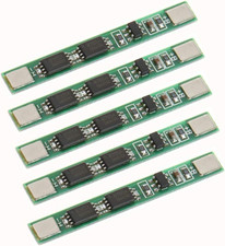 5PCS 1S 3.7V 4A 18650 Charger PCB BMS Protection Board