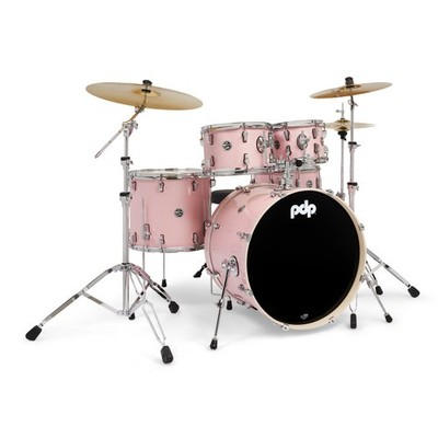 PDP Mainstage 5pc Complete Drum Kit - Pale Rose Sparkle