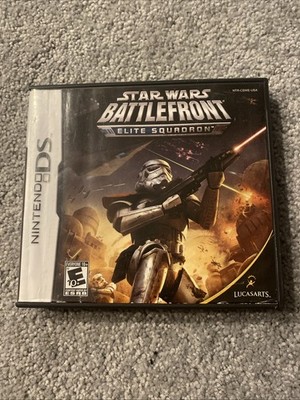 Star Wars Battlefront: Elite Squadron (Nintendo DS, 2009) Tested, Complete