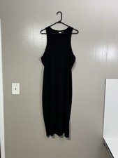 Gap Women's Black Tank Dress Size XXL                  C51