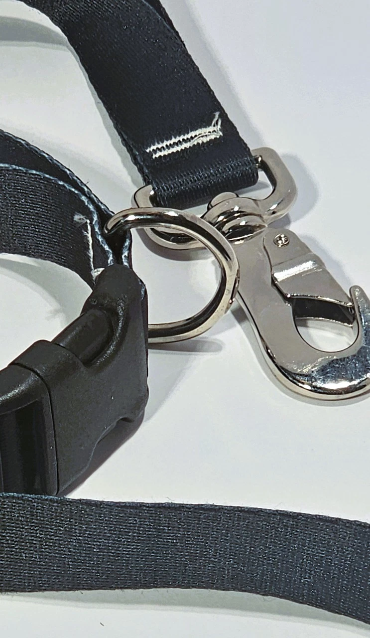 GRAY DOG collar/leash matched set - 1.00 inch quality polyester USA MADE