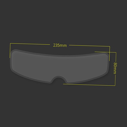 Motorcycle  Waterproof Lens Film Lens Sticker   Fog  C4S4 - Afbeelding 10 van 10