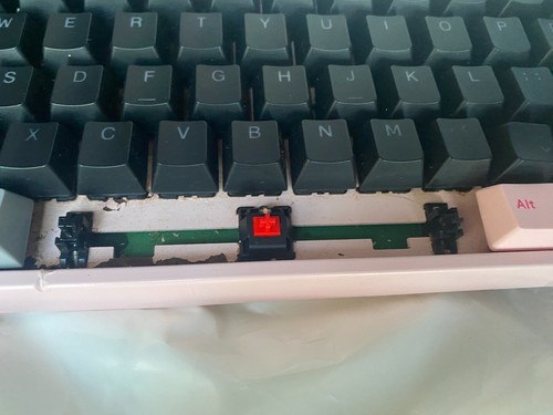 Ducky X Varmilo Miya68-Pro Pink Mechanical Keyboard - 2 small nicks cosmetic - 第 8/9 張圖片