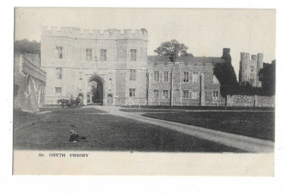 St Osyth Priory, Cambridgeshire, Postkarte.