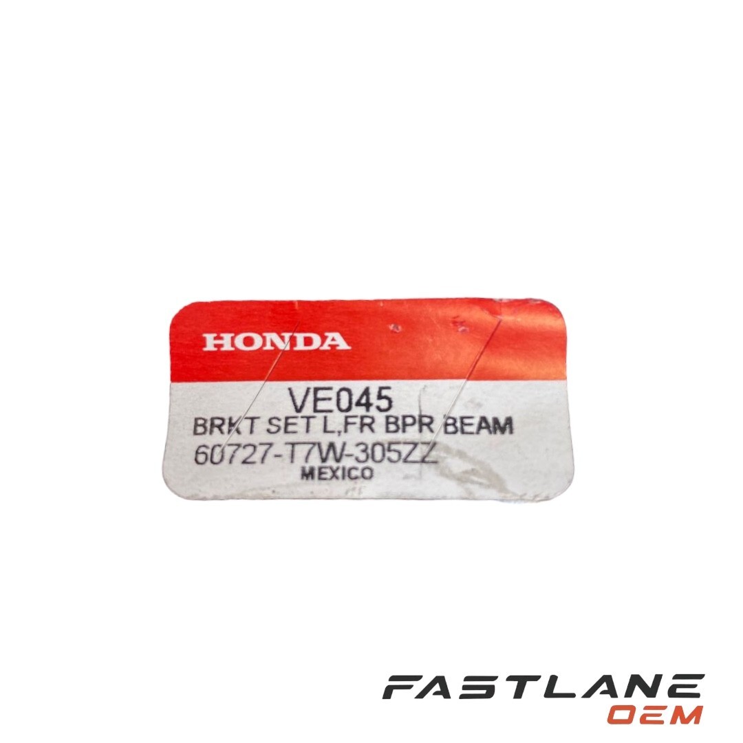 Genuine OEM Bumper Impact Bar Bracket for Honda 60727T7W305ZZ for