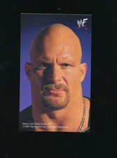 1999 WWF Wrestling vending sticker Stone Cold Steve Austin 2x3.25" rare