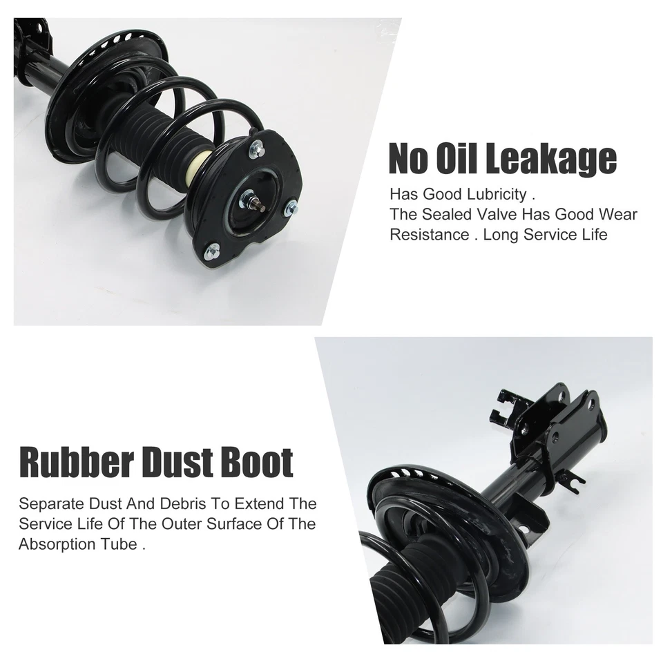 For 2013 - 2018 Nissan Altima Front Struts w/Coil Spring Rear Shocks Absorbers Foto 4 de 4